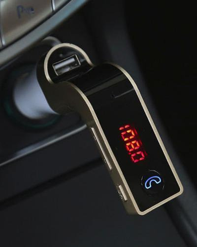 Transmisor Fm Para Auto Manos Libres Bluetooth Usb Sd Aux