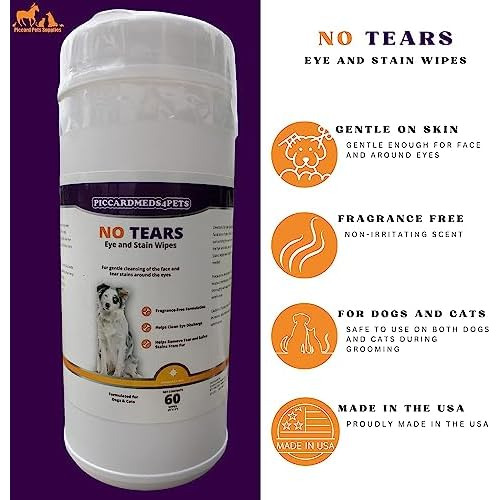 No More Tears Eye And Stain Wipes 60ct