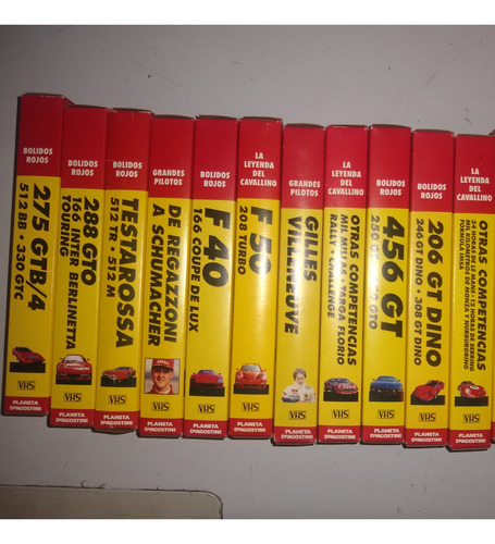 El Mito Ferrari Colección De Vhs