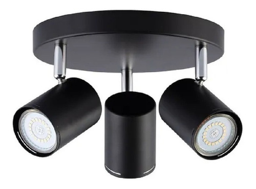 Spot Triplo Direcionável P/ Lampada Gu10 Led C5153