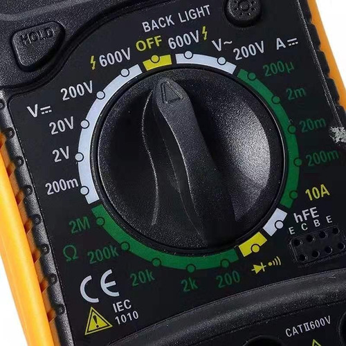 Imagen 7 de 7 de Tester Multitester Multimetro Digital Pantalla Lcd Xl-830l