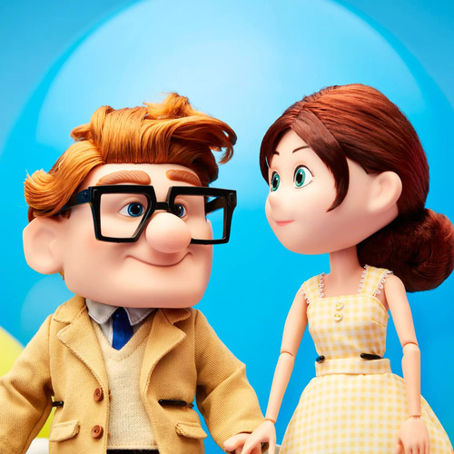 Disney Up Ellie Y Carl Set 15 Aniversario Edicion Limitada