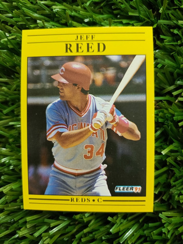 1991 Fleer Jeff Reed #78