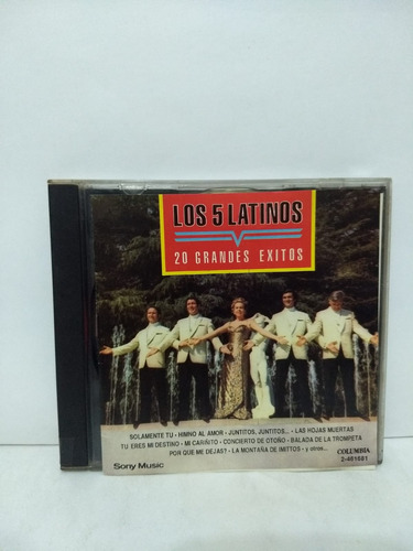 Los 5 Latinos - 20 Grandes Éxitos - Cd, Sony Ind. Argentina