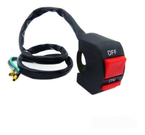 Switch Interruptor Boton On Off Para Moto Cuatrimoto