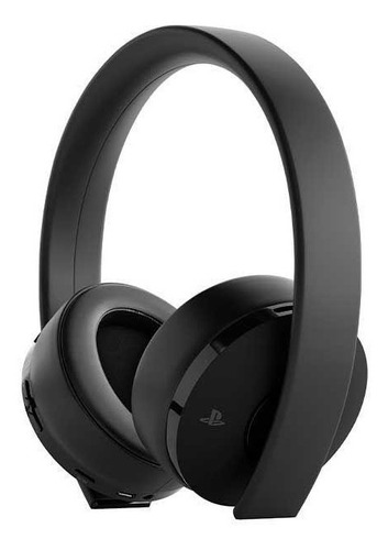 Headset Sem Fio Ps4 Série Ouro Cor Preta