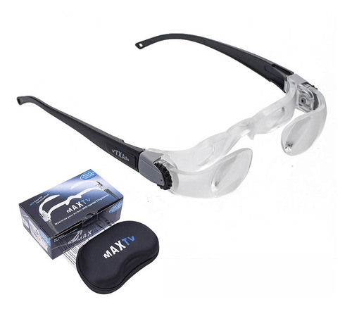 Oculos Auxiliar Max Tv Miopia Ajustes Ideal Para Tv Amplific