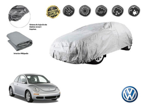 Funda Car Cover Afelpada Premium Vw Beetle 1.6l 2002