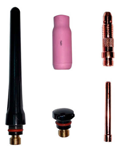 Antorcha Tig Flexible 200amperes Con Valvula 25 Ft Largo 1v