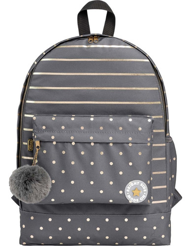 Mochila Poliéster De Costas Académie Listras E Poás Tilibra