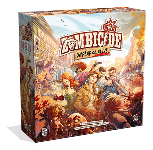 Zombicide: Undead Or Alive Strategy Cooperative Game Para A.