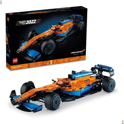 Kit Lego Technic Coche De Carreras Mclaren Formula 1 42141 Cantidad de piezas 1432