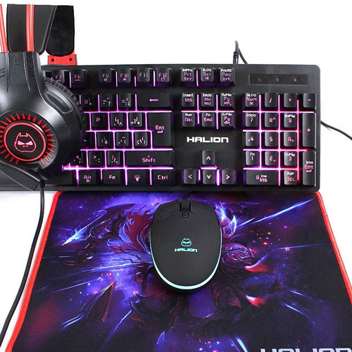 Combo Gamer Halion 4 En 1