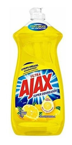 Jabón Líquido Para Lavaplatos Ajax, Super Desengrasante