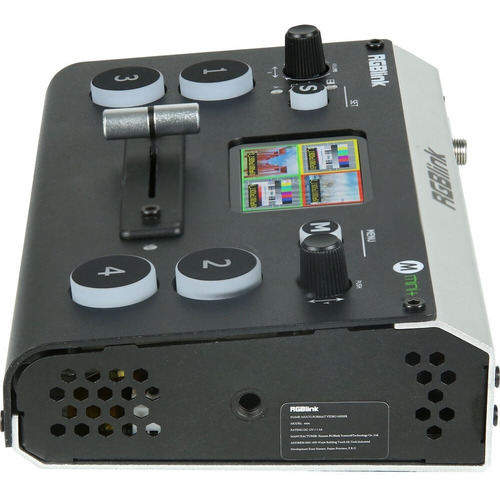 Imagem 8 de 8 de Switcher Rgblink Mini + Para Streaming Multiview Chromakey