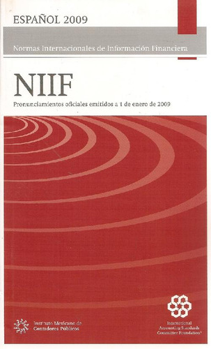 Libro Niif 2009 Normas Internacionales De Información Financ