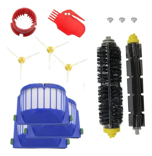 Accesorios Roomba Kit Extractor De Cepillos 3 Filtros HEPA 3 Cepillos Laterales Para IRobot Roomba Serie 800 Escobillas Roomba