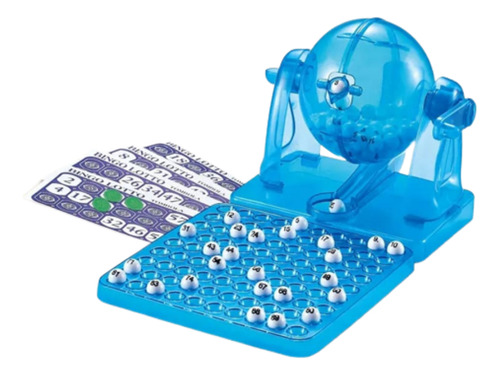 Set De Bingo Completo Incluye Tombola Fichas Pelotas