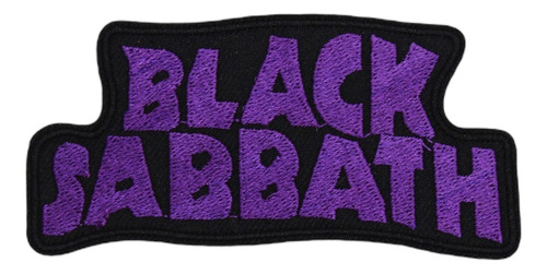 Parche Logo De Black Sabbath - Rock - Adherible - Para Ropa