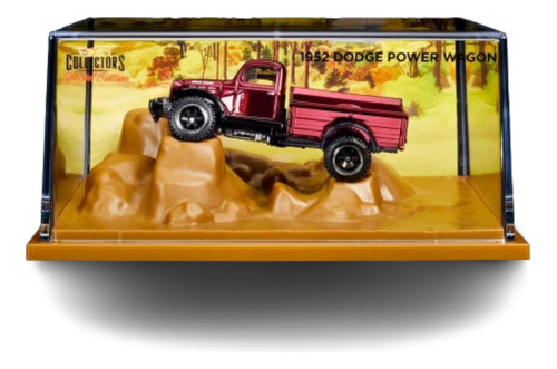 Hot Wheels Rlc Dodge Power Wagon 1952, Caja De Acrilico