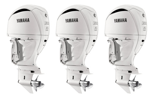 Trinca Motor De Popa Yamaha 300hp F300get2x 4t Branco