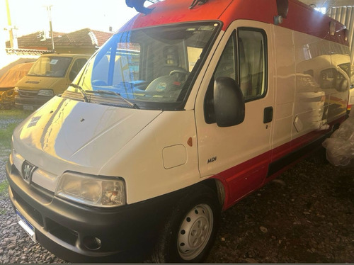 Peugeot Boxer AMBULANCIA 2.3 Hdi 350lh Longo Teto Alto Vitré 5p