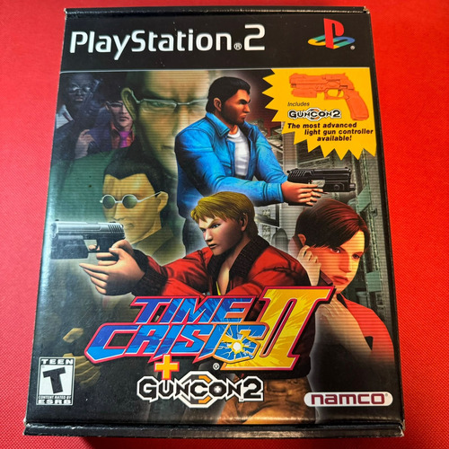 Time Crisis Ii Guncon Solo Sin Juego Play Station 2 Ps2