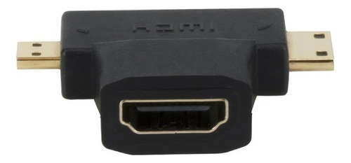 Adaptador de cabo HDMI feminino para conector macho Micro Mini Hdmi