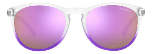 Arnette Mens An4299 Gorgon Gafas De Sol Redondas, Gris Viole