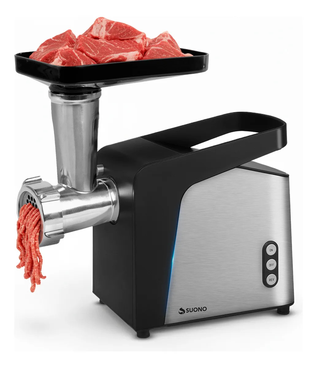 Picadora De Carne Suono Eléctrica Con Accesorios Función Rev