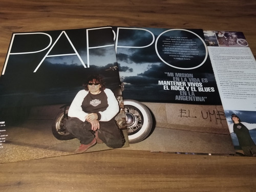 (ar720) Pappo * Clippings Revista 3 Pgs * 2002