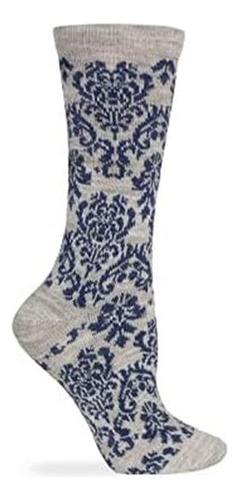 Paquete De 1 Par De Calcetines Wise Blend Para Damas De Mezc