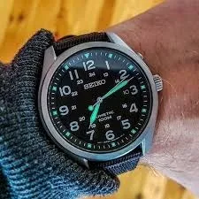 Reloj Seiko Kinetic Ska727p1 Estilo Militar Cuotas sin inter s