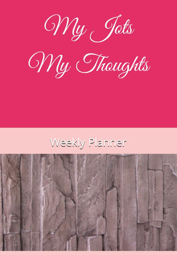 Libro: My Jots My Thoughts