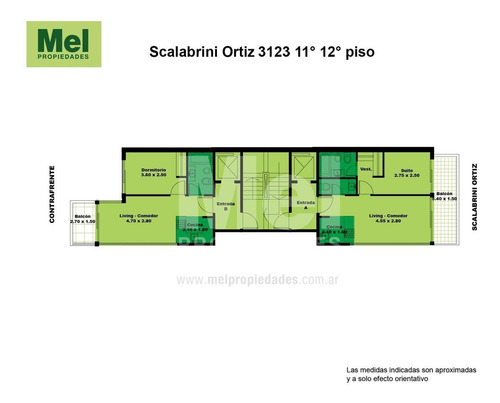 Imagen 18 de 19 de Departamento En El Emprendimiento Scalabrini Ortiz 3123