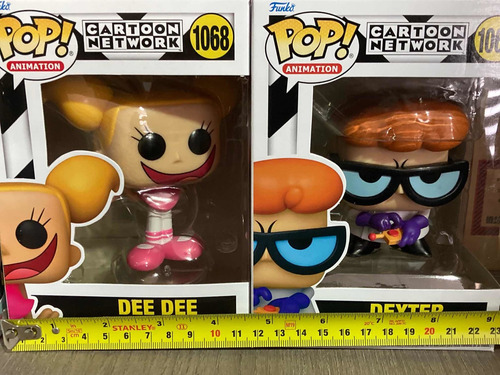 Funko Pop Set El Laboratorio De Dexter, Dexter + Dee Dee