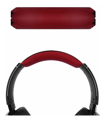Diadema Repuesto Para Auricular Sony Rojo