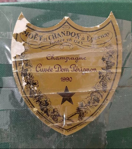 Champagne Cuvee Don Perignon Vintage 1990