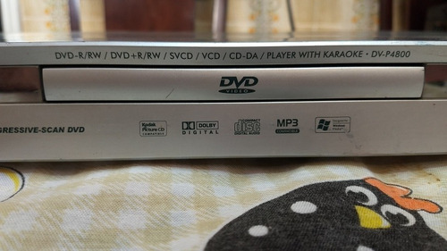 Aparelho De Dvd Philco Karaoke Dv P4800 Leiam A Descrição
