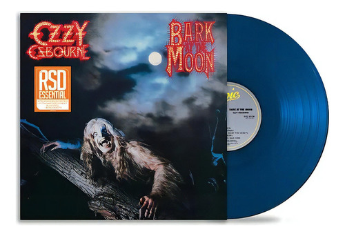Lp Ozzy Osbourne Bark At The Moon, versión de álbum de edición limitada en vinilo sellado