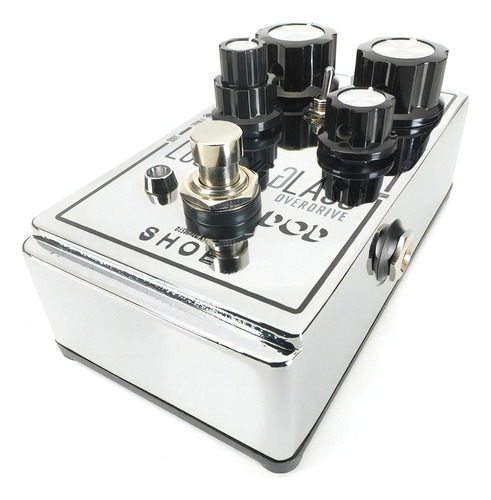 Pedal De Efecto Overdrive Clase A Para Guitarra Looking Glas Color Blanco