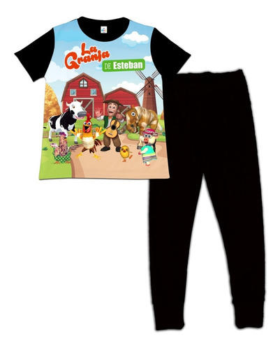 Pijama Niño Manga Corta La Granja De Zenon