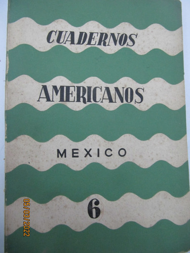 Cuadernos Americanos Nº6 Noviembre Diciembre De 1962