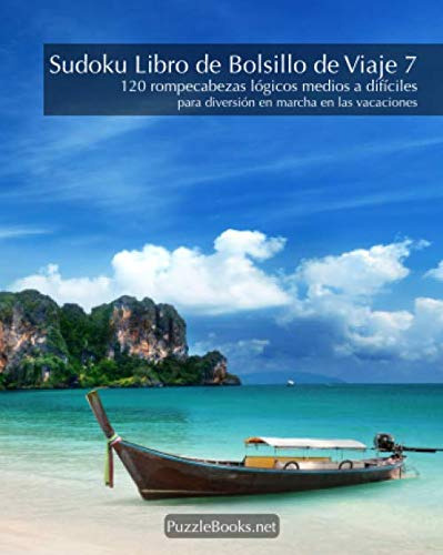 Sudoku Libro De Bolsillo De Viaje 7 - 120 Rompecabezas Logic