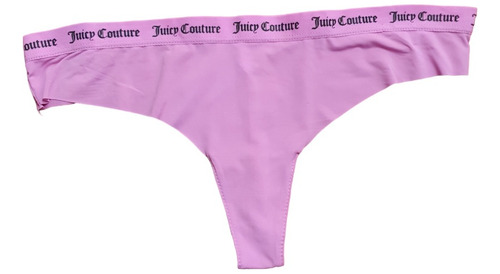 Tanga Juicy Couture Rosa Mujer Dama Sexy M Sin Costuras