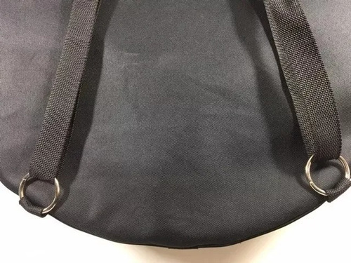 Imagem 7 de 9 de Capa Bag Pratos Até 22 Alça Mochila Regulador De Metal