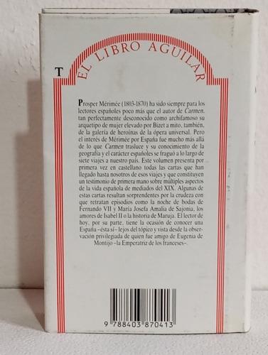 Viajes A España, Prosper Marimee (Usado)