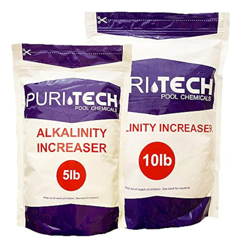 Puri Tech Pool Chemicals 15 Lb Total Alkalinity Increaser Pl