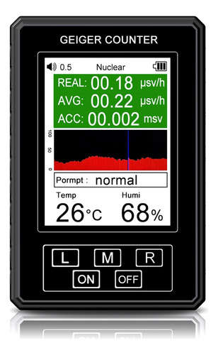 Nuevo Detector De Radiación Nuclear Xr1-pro Geiger Counter X