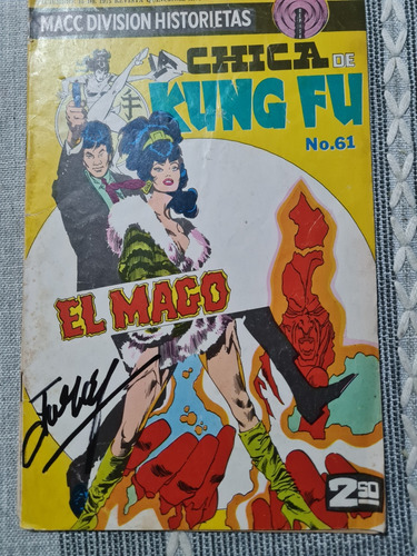 Revista La Chica De Kung Fu N61 Firma J.l.duran